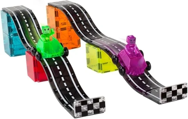 Downhill Duo Magnetic Construction Set – 40-Piece Original Building Toy
